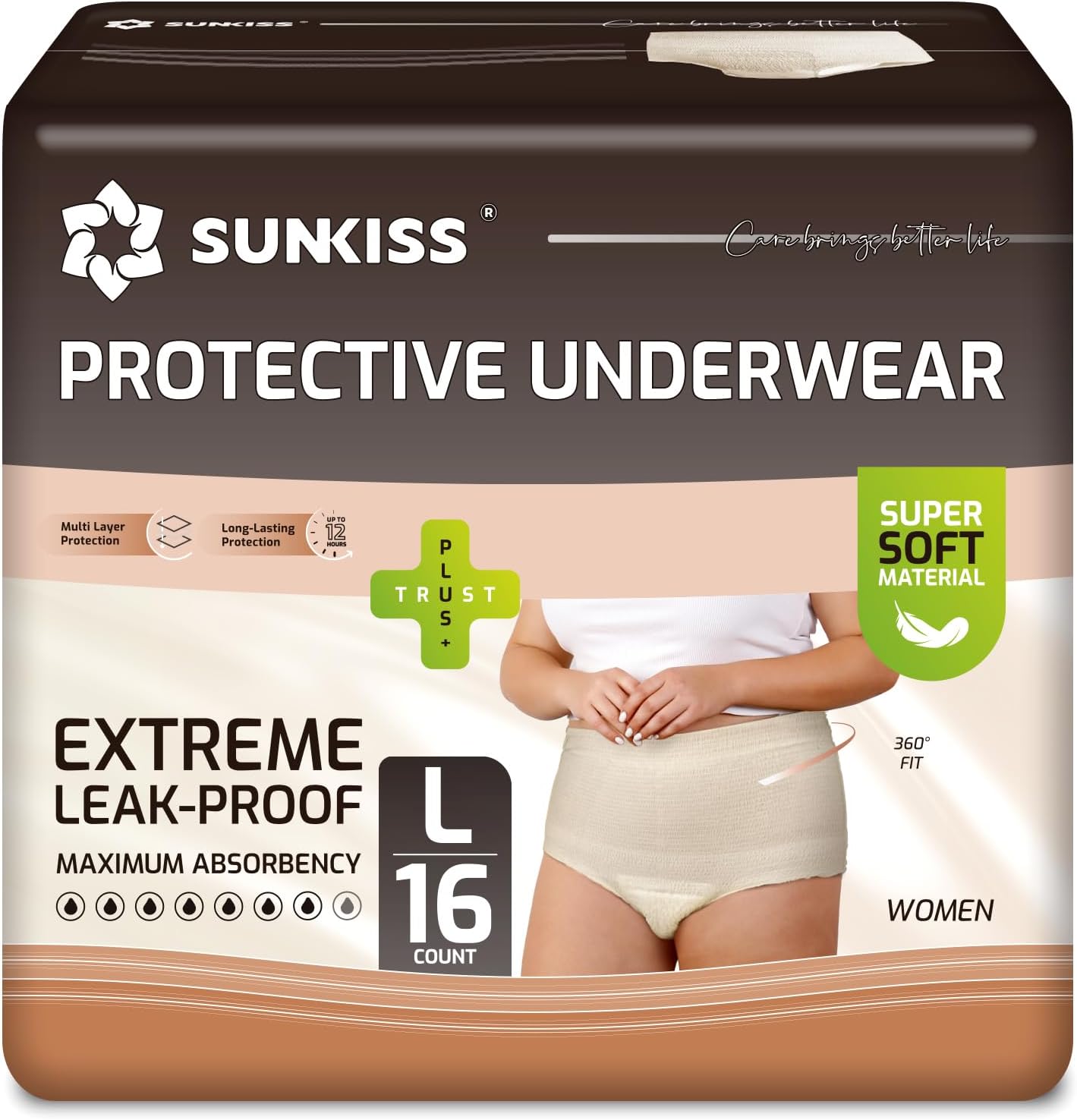 SUNKISS Trustplus Bragas absorbentes