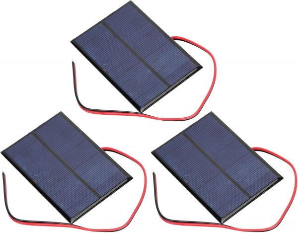 Mini Panel Solar, 3 Piezas Polisilicio...