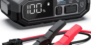 Arrancador portátil para Coche 4000A:...