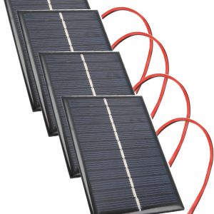 RUNCCI-YUN 4pcs 6V 100mA 90X60mm Micro...