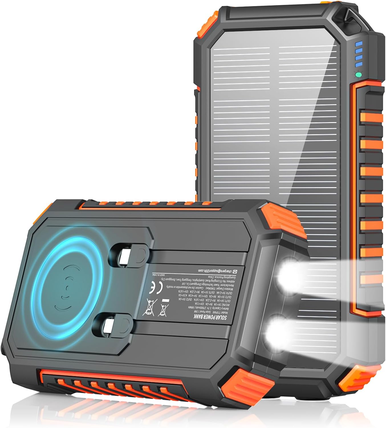 Cargador Solar Power Bank 27000mah -... Cargador Solar Power Bank 27000mah -...