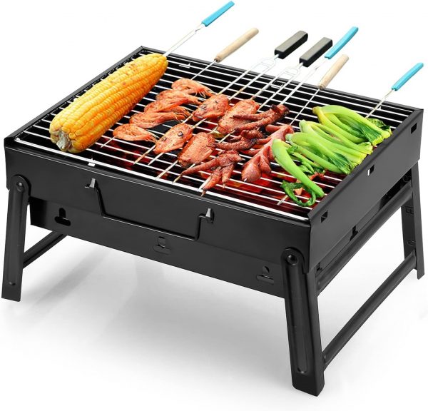 Uten Parrilla portátil de carbón...