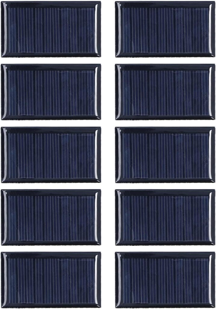 10 Uds 5V 300ma 0,15 W Polisilicio...