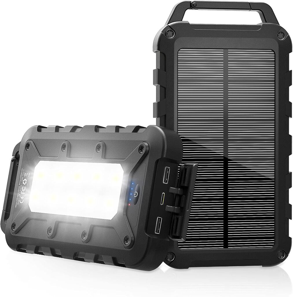 Cargador Solar 26800mAh Power Bank...