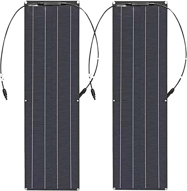 Panel Solar Flexible 2 Piezas 200W Mono...