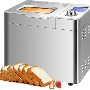 COOCHEER Máquina de pan de hasta 900 g,...