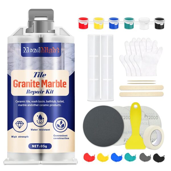 Kit de Reparación de Azulejos y Granito/Mármol