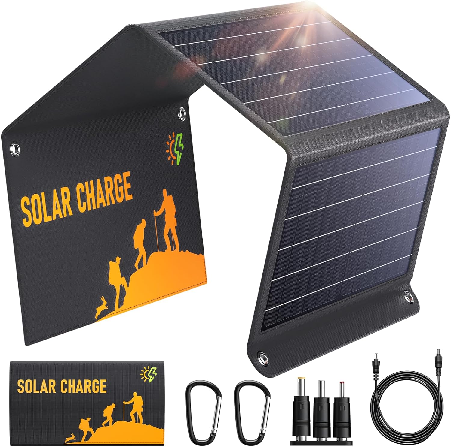WASTDE Panel Solar 30W, Cargador Solar...