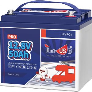 Timeusb Batería Litio 12V 50Ah Pro...