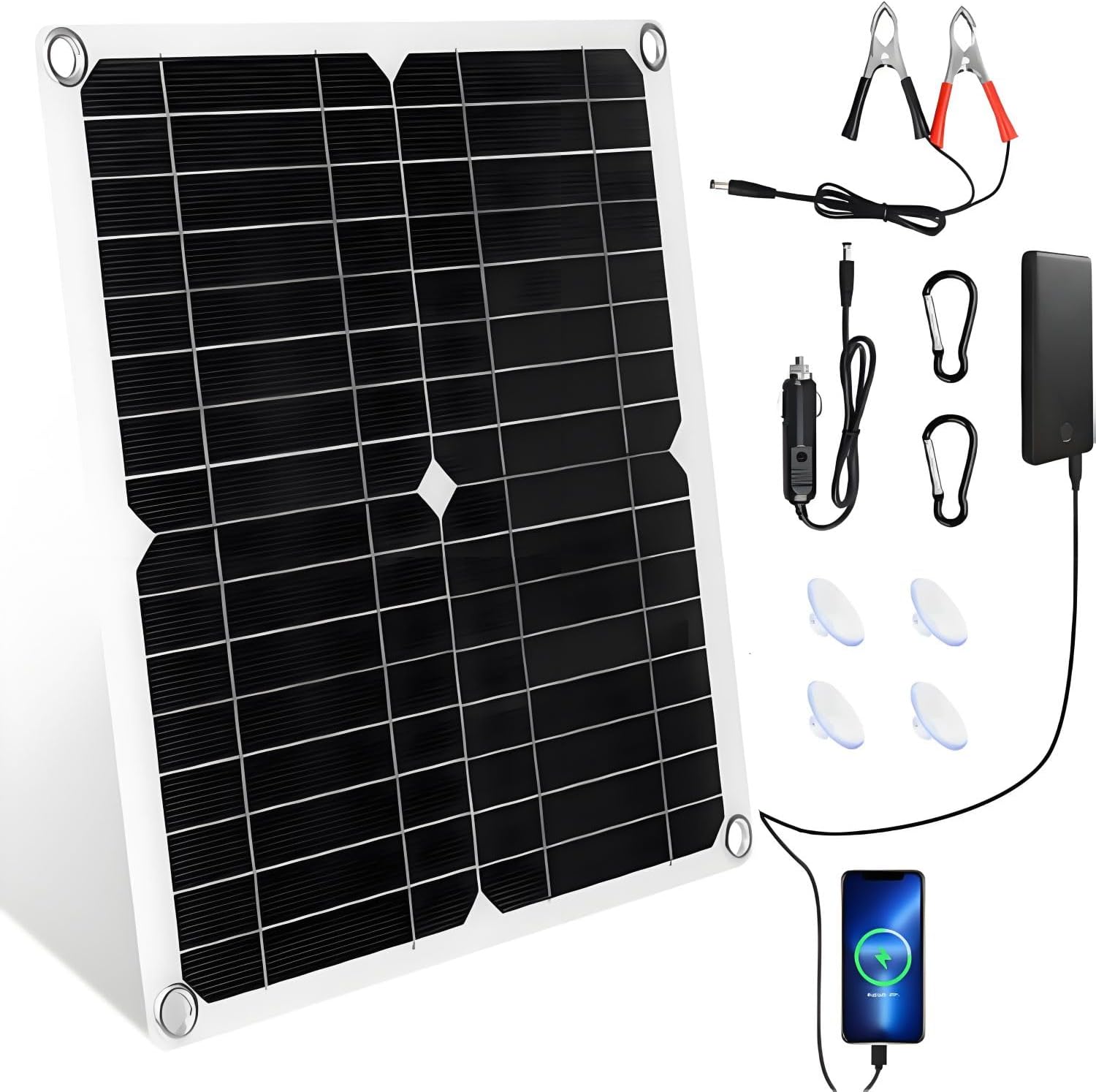 【12W 16V Panel Solar Portátil Kit】KWODE...