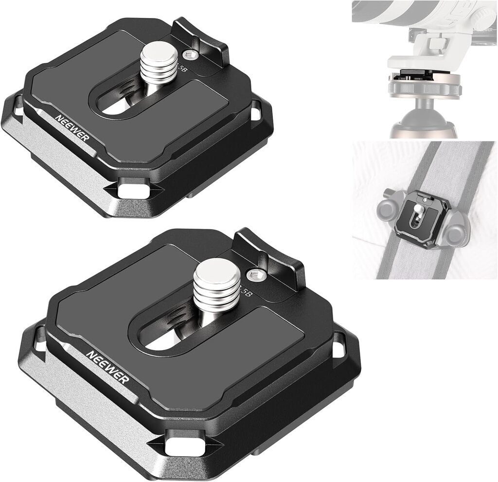 NEEWER 38mm 2pcs Square Quick Release P...