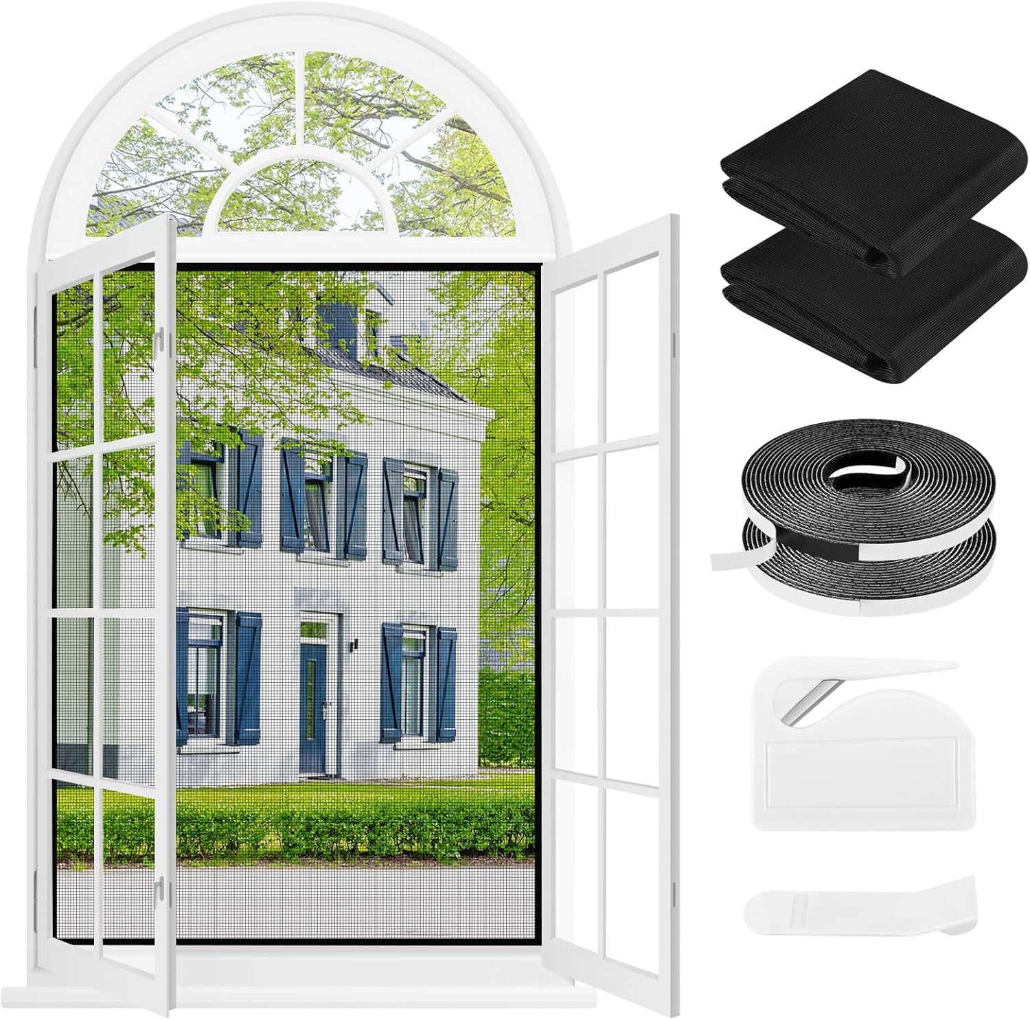 Mosquitera para Ventana 2 Set - 150 x...