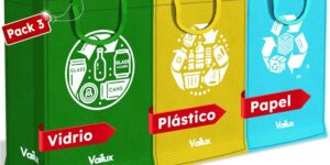 Vailux Cubos Reciclaje 3 Piezas
