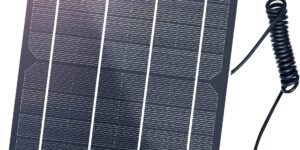 Kit de Panel Solar de 6W, USB Mini...