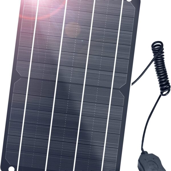 Kit de Panel Solar de 6W, USB Mini...