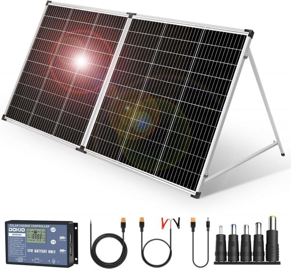 DOKIO Panel Solar Portátil 200W...