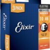 Elixir Cuerdas Nanoweb para guitarra eléctrica 3 unidades ...