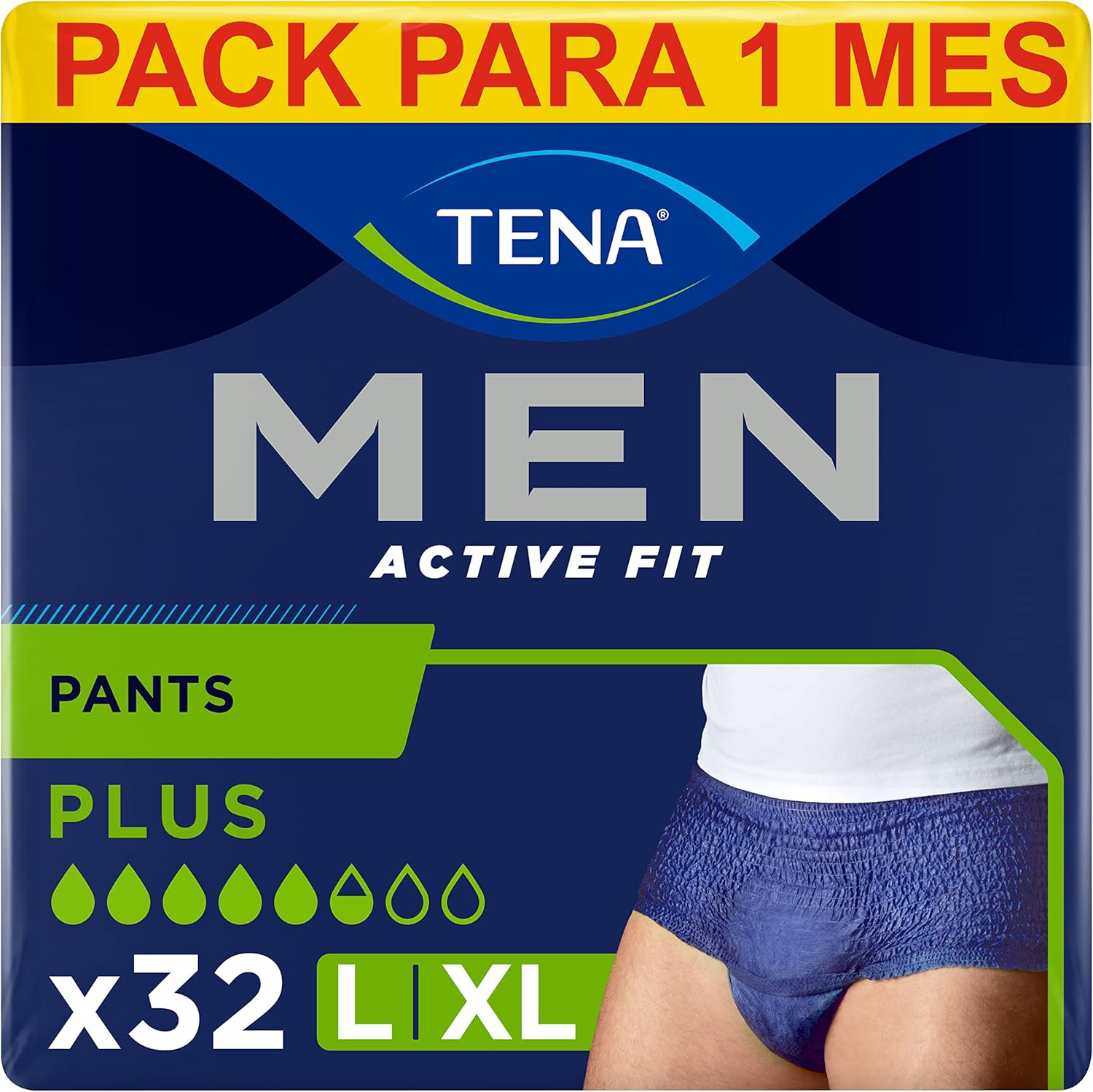 TENA Men Ative Fit x32 - Ropa Interior