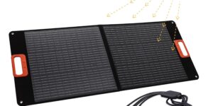 Panel solar plegable TX-206 de 100 W de...