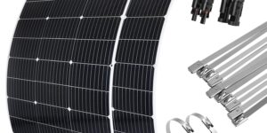 【240W Panel Solar Flexible 12V】DERUXI 2...