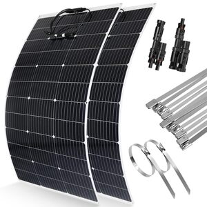 【240W Panel Solar Flexible 12V】DERUXI 2...