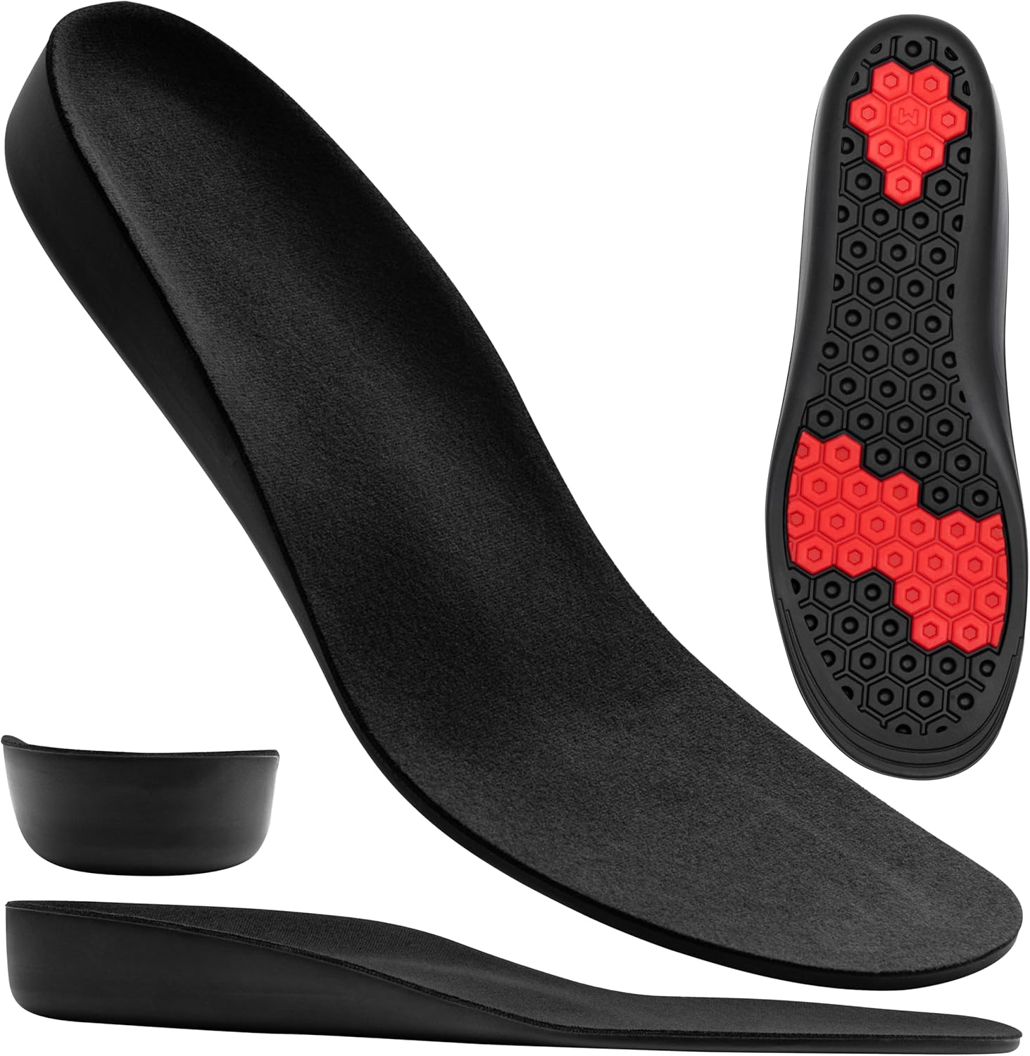 Plantillas elevadoras para hombres (+2,...