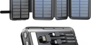 Solar Powerbank 27000mAh, cargador...