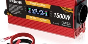 Convertidor de Voltaje 750 W/1500 W 12...