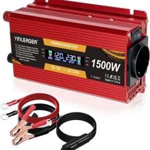 Convertidor de Voltaje 750 W/1500 W 12...