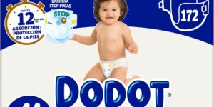 Dodot Pañales Bebé Sensitive, Talla 4...