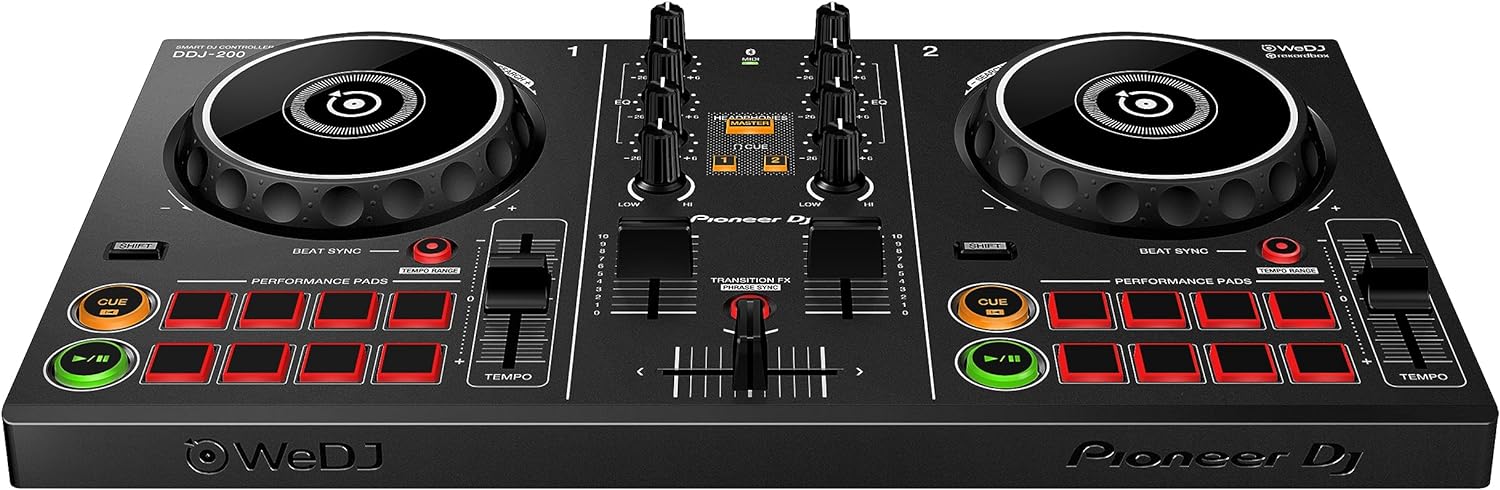 Pioneer DDJ200 Controlador Bluetooth