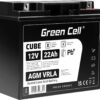 Green Cell® AGM Batería de fieltro VRLA...