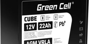 Green Cell® AGM Batería de fieltro VRLA...