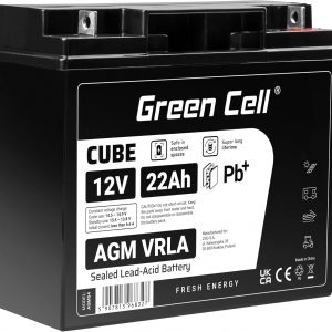 Green Cell® AGM Batería de fieltro VRLA...