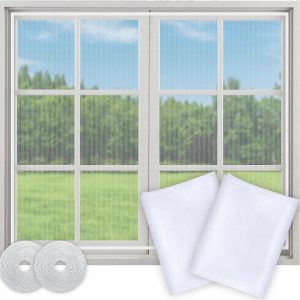 2 piezas de mosquiteras para ventanas,...