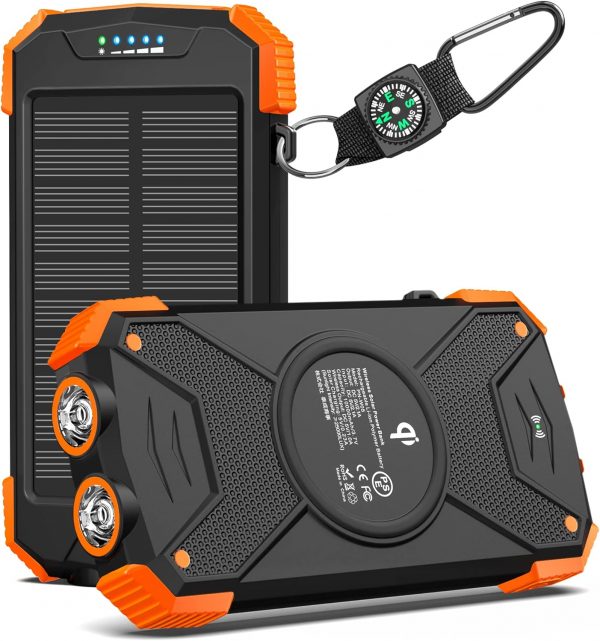 Solar Power Bank Cargador Solar...