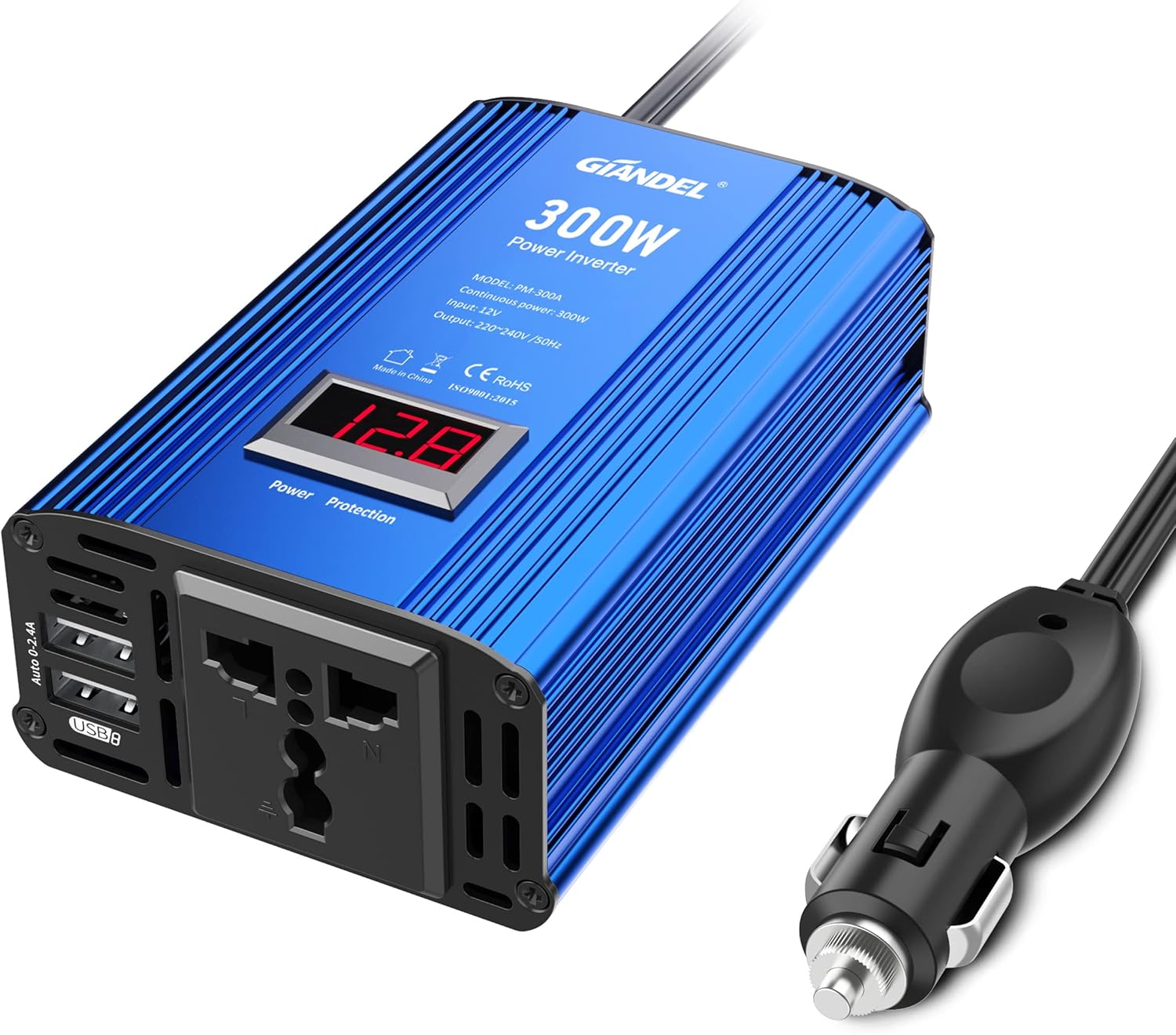 GIANDEL 300W Inversor de Corriente Onda...