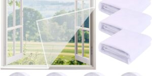 4 Piezas Mosquiteras de Ventanas Con 4...