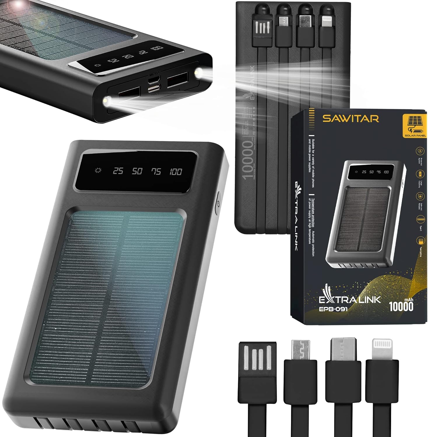 Power Bank Solar Extralink EPB-091... Power Bank Solar Extralink EPB-091...