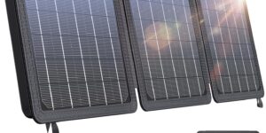 WASTDE Panel Solar Portatil 15W,...