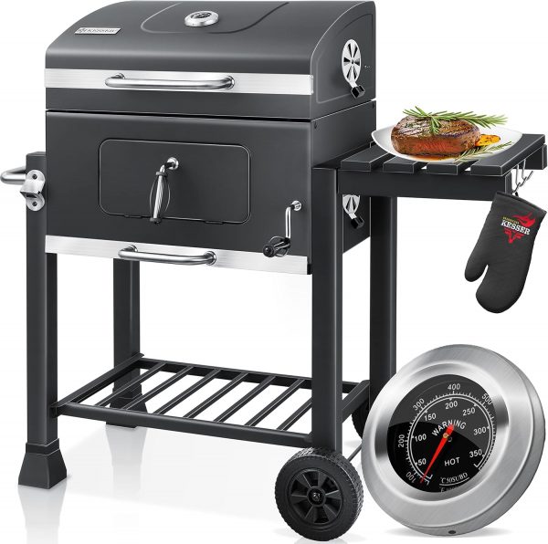 KESSER® Parilla de Carbón con Carrito...