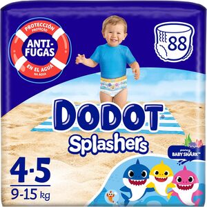 DODOT Splashers Baby Shark Talla 4, 88...