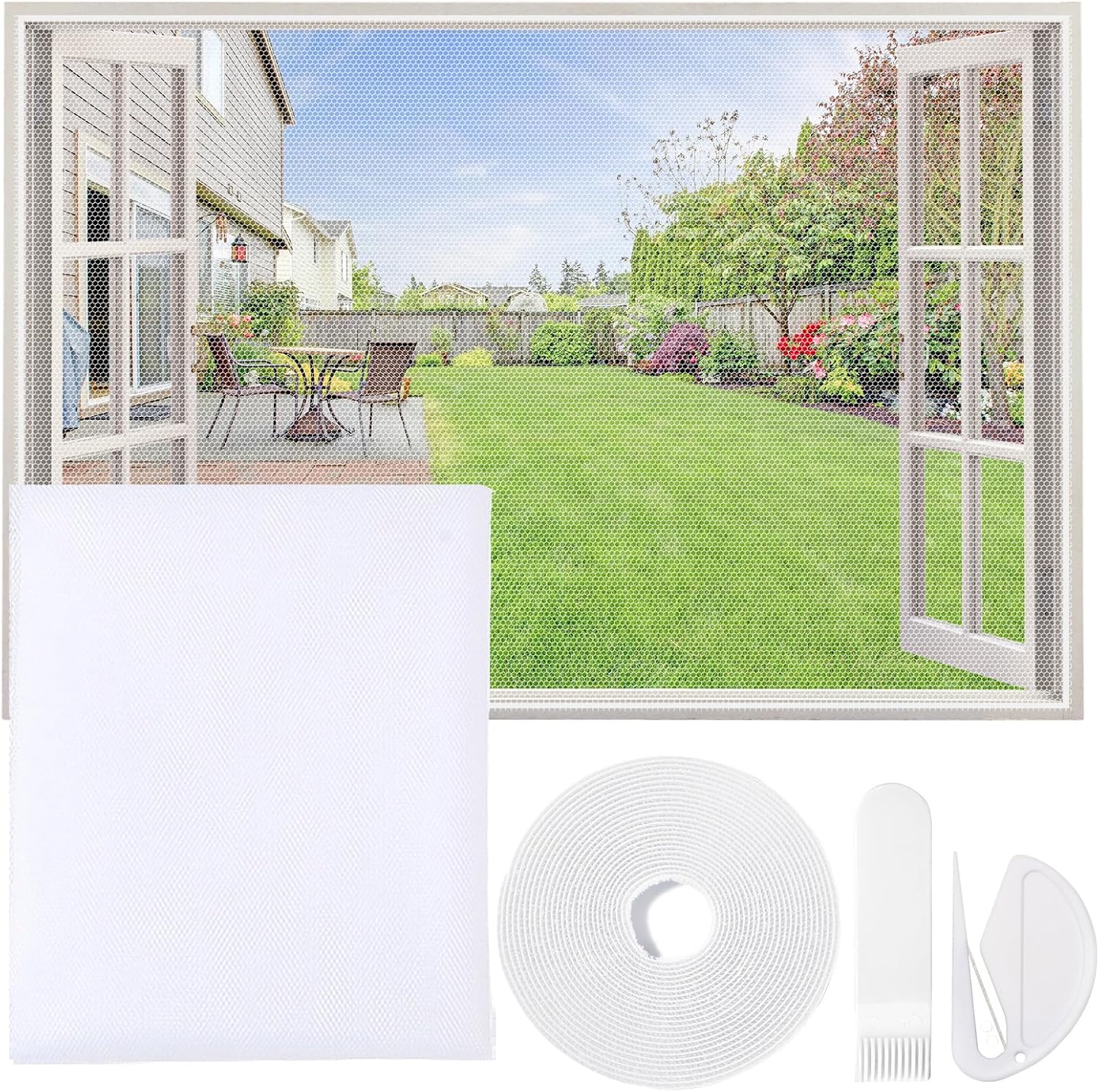 MOGITO Mosquiteras para Ventanas,...