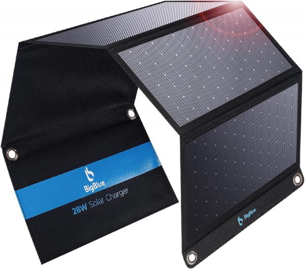 BigBlue 28W Cargador Panel Solar...