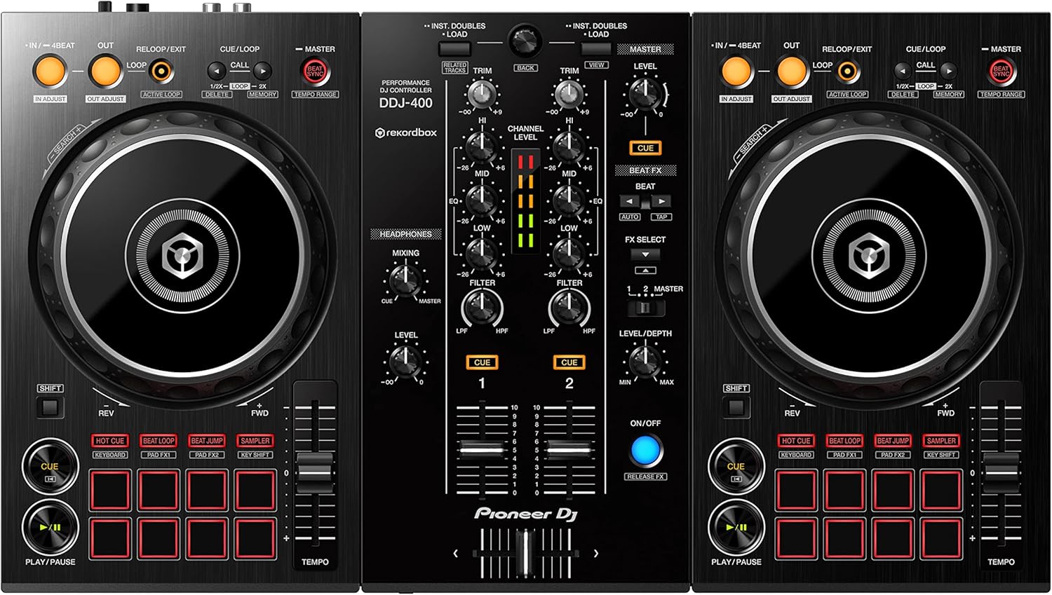 Pioneer DDJ400 Controlador
