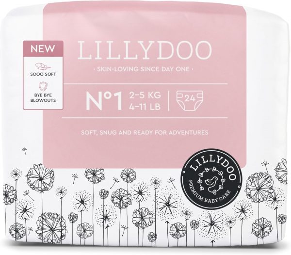 Pañales LILLYDOO delicados con la piel...