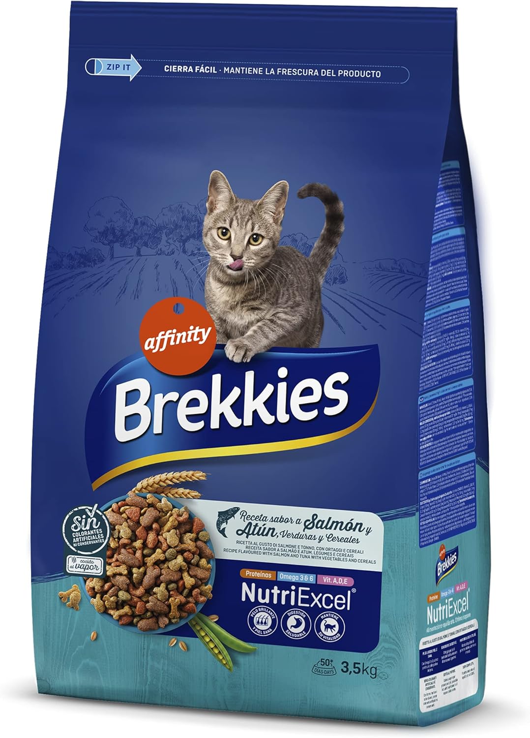 Brekkies Pienso para Gatos con Salmon