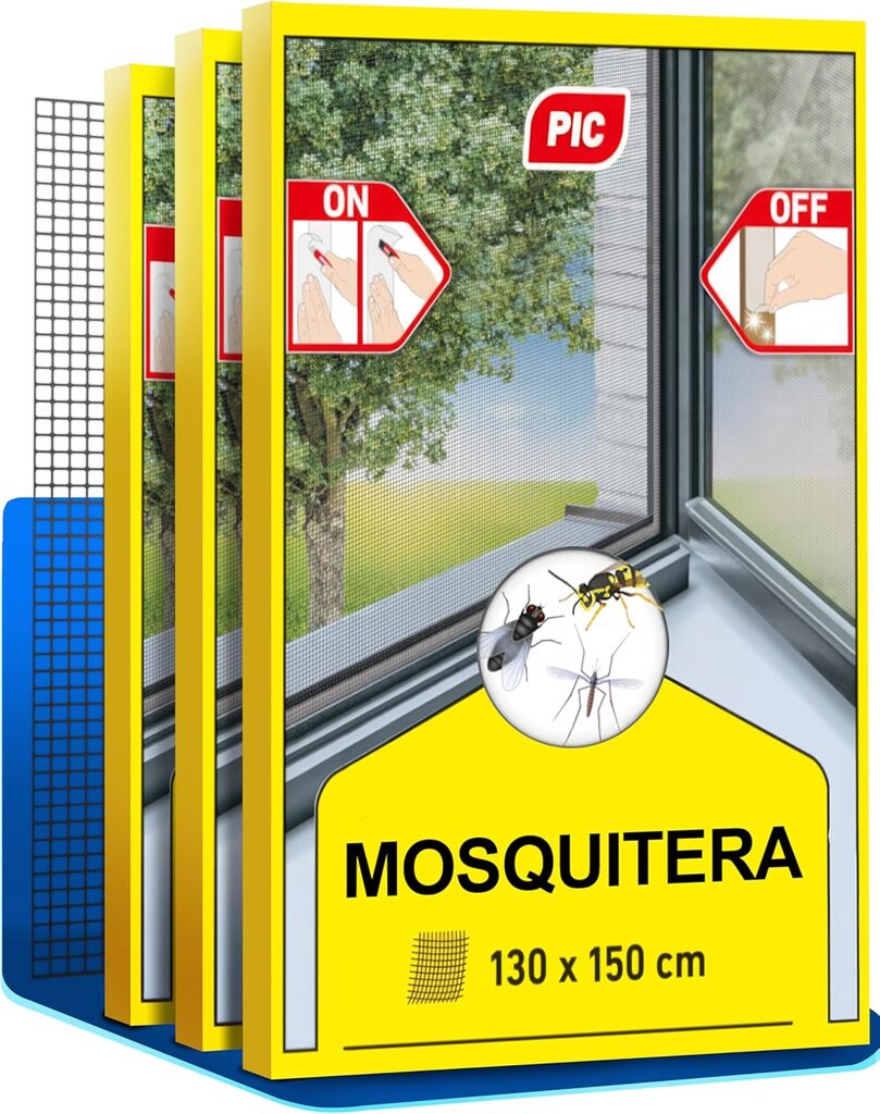 PIC Mosquiteras para Ventanas - Paquete...