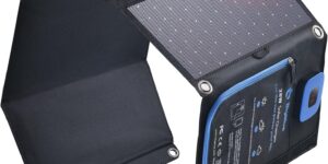 BigBlue 28W Cargador Solar Portátil, 2...