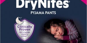 Huggies DryNites Pañales para niña 3-5...